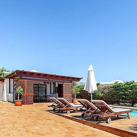 Σπίτι διακοπών Playa Blanca Sleeps 6 Pool Air Con Wifi Πλάγια Μπλάνκα